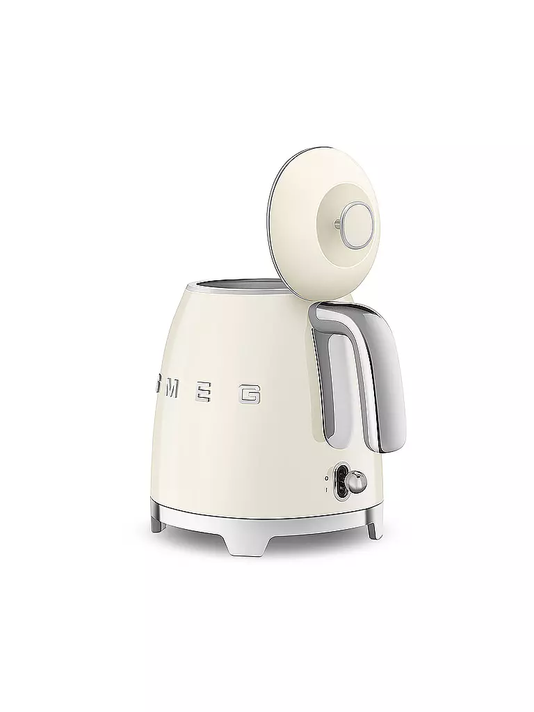 SMEG | Mini hervidor de agua 0,8 l estilo retro años 50 color crema KLF05CREU | 