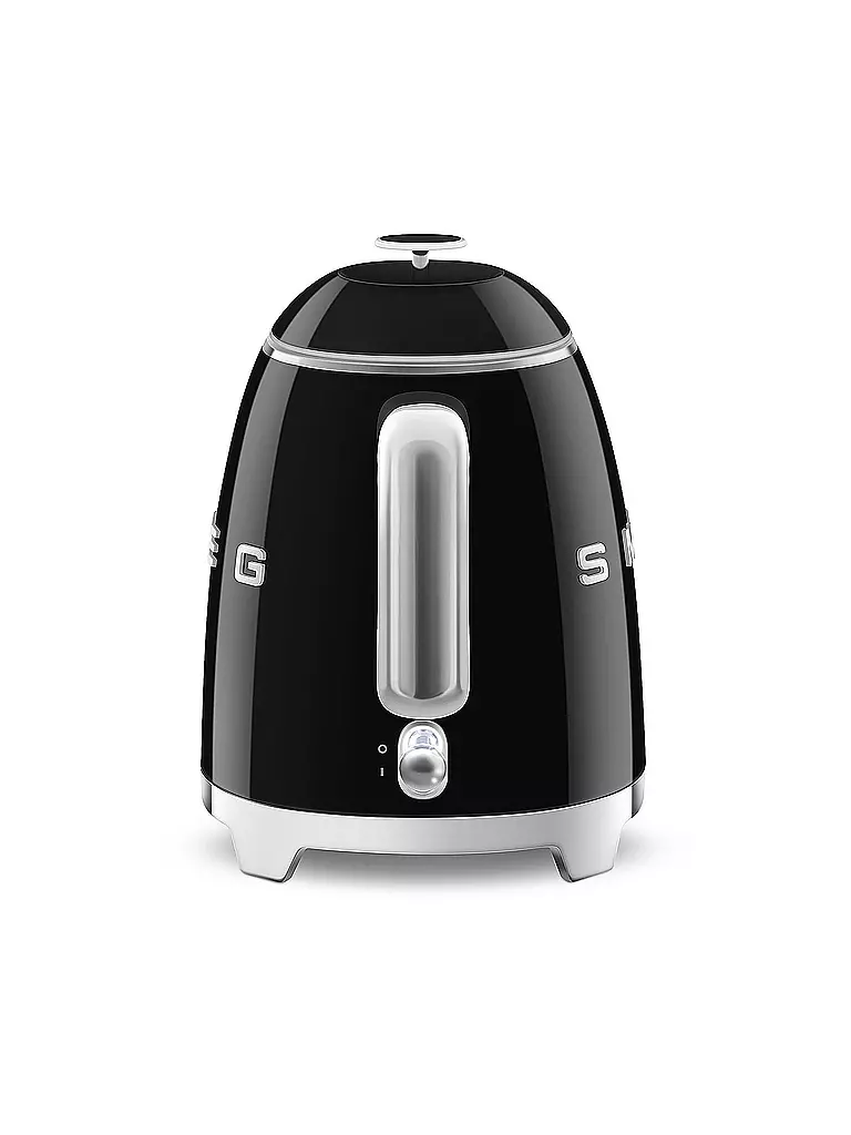 SMEG | Mini hervidor de agua 0,8 l Estilo retro años 50 Negro KLF05BLEU | 
