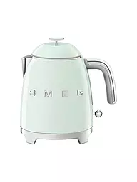 SMEG | Mini hervidor de agua 0,8 l estilo retro años 50 verde pastel KLF05PGEU | Verde claro