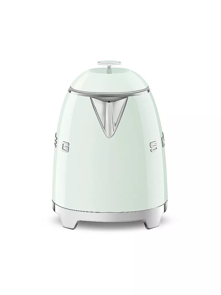 SMEG | Mini hervidor de agua 0,8 l estilo retro años 50 verde pastel KLF05PGEU | hellgrün