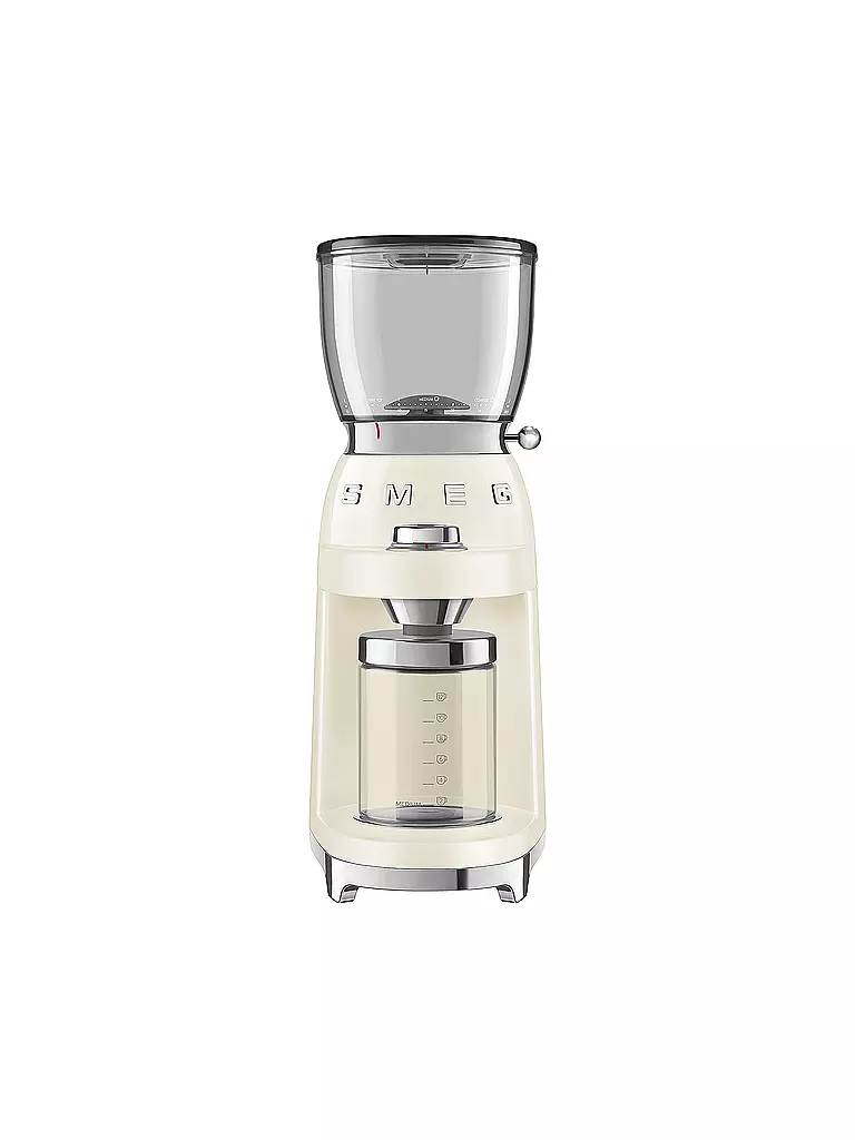 SMEG | Molinillo de café estilo retro años 50 crema CGF01CREU | creme