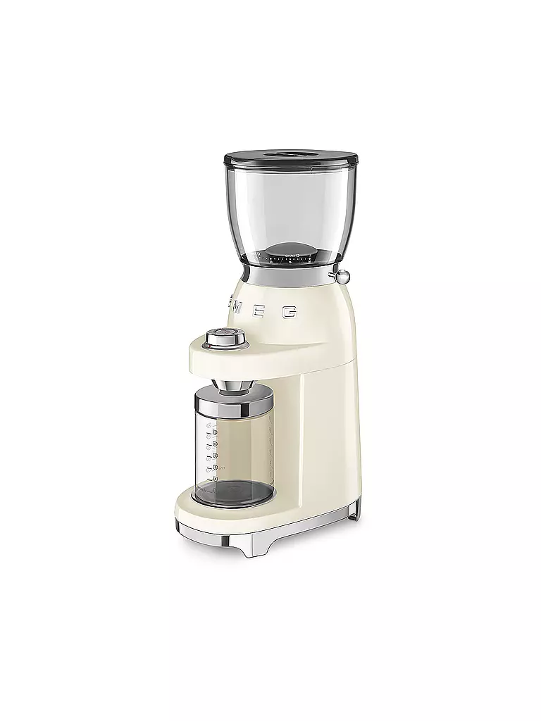SMEG | Molinillo de café estilo retro años 50 crema CGF01CREU | 