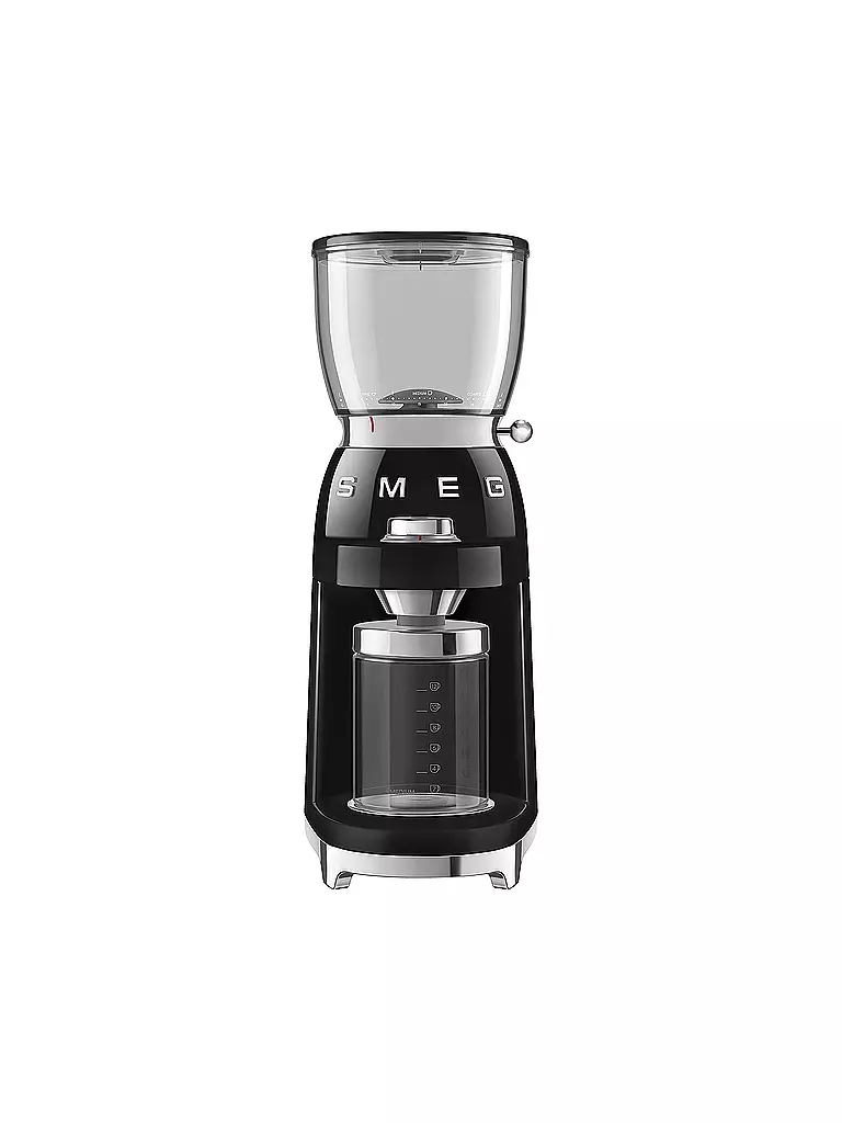 SMEG | Molinillo de café estilo retro años 50 negro CGF01BLEU | schwarz