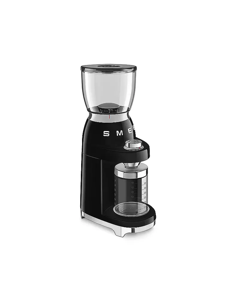 SMEG | Molinillo de café estilo retro años 50 negro CGF01BLEU | 