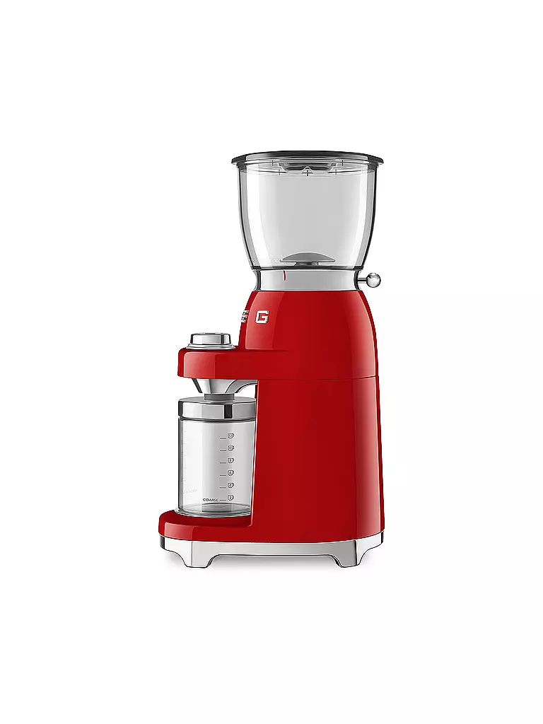 SMEG | Molinillo de café estilo retro años 50 rojo CGF01RDEU | 