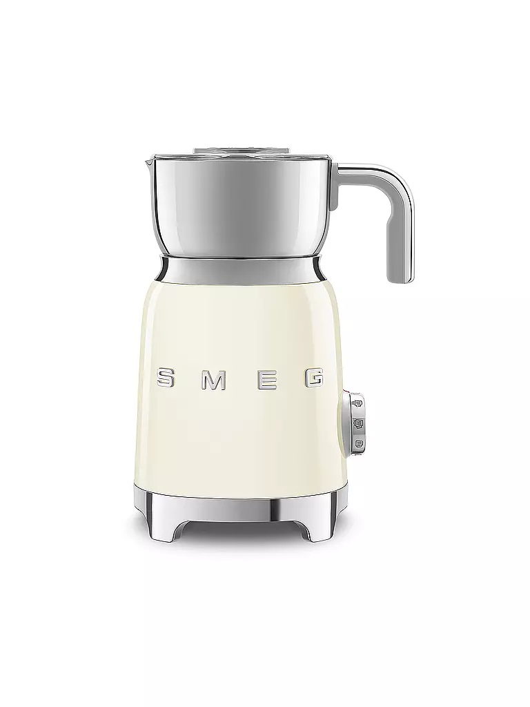SMEG | Montalatte estilo retro años 50 color crema MFF01CREU | creme
