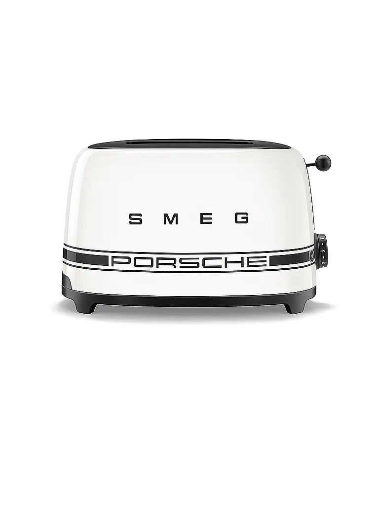 SMEG | Toaster 2 Scheiben PORSCHE X Carrar White  | Blanco