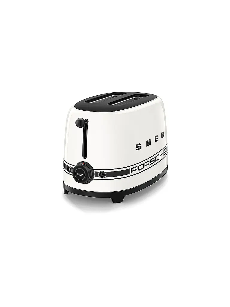 SMEG | Toaster 2 Scheiben PORSCHE X Carrar White  | Blanco
