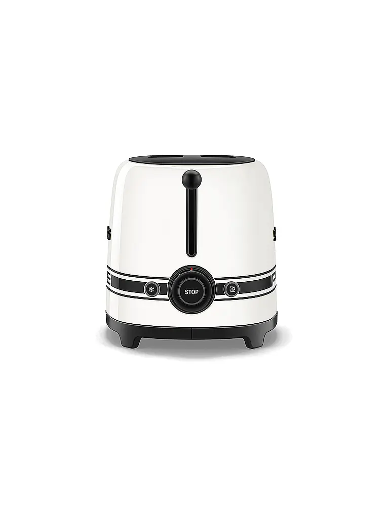 SMEG | Toaster 2 Scheiben PORSCHE X Carrar White  | Blanco