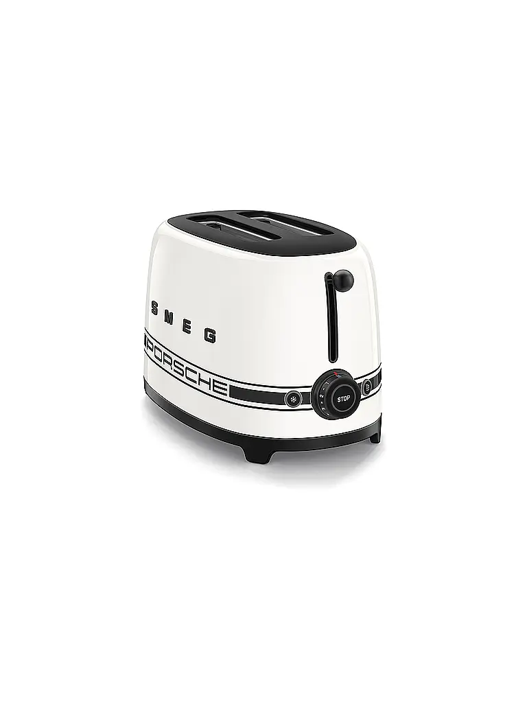 SMEG | Toaster 2 Scheiben PORSCHE X Carrar White  | Blanco