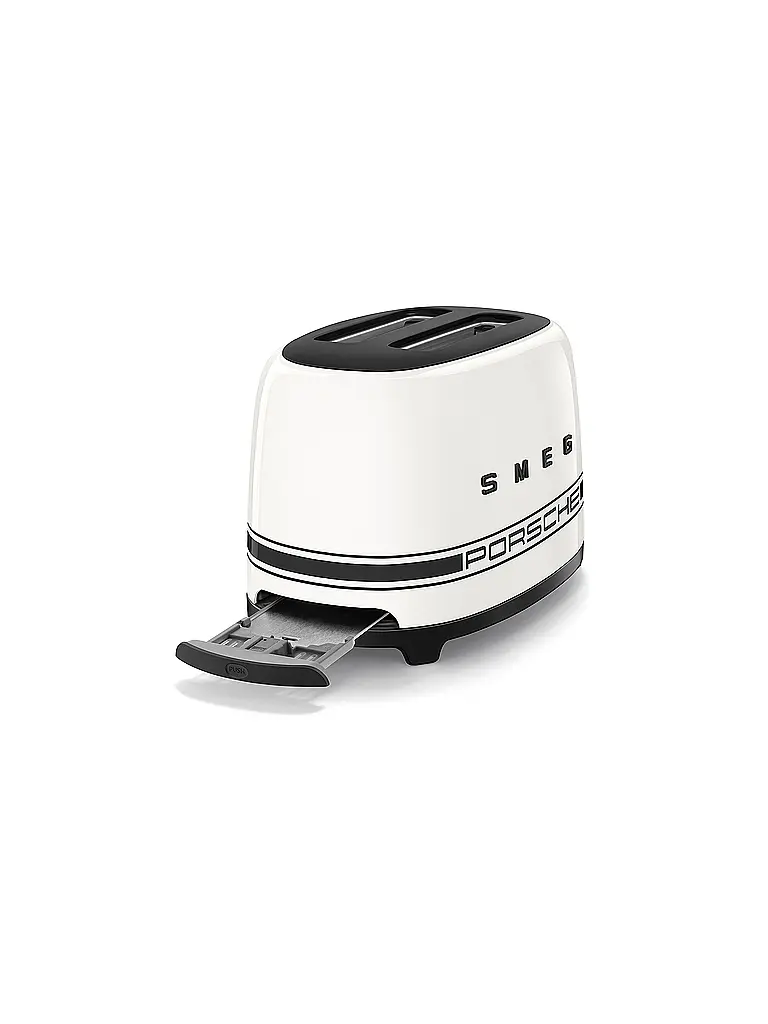 SMEG | Toaster 2 Scheiben PORSCHE X Carrar White  | Blanco