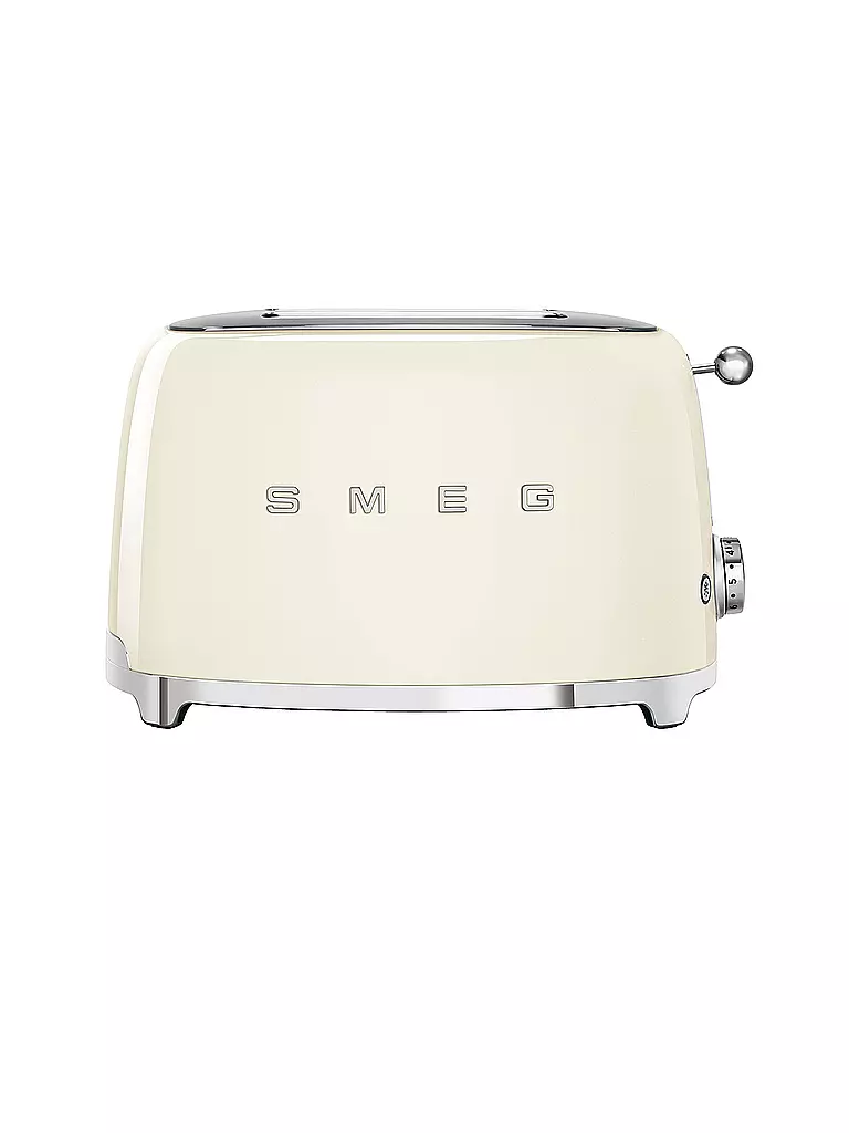 SMEG | Tostadora de 2 ranuras estilo retro años 50 color crema TSF01CREU | creme