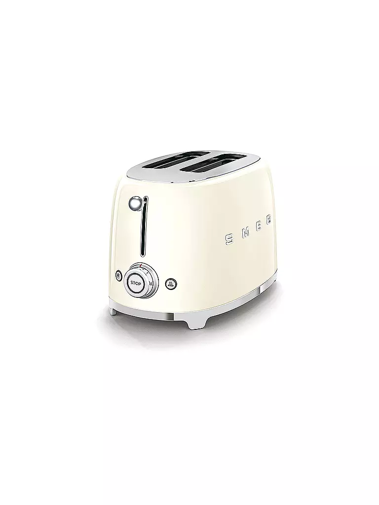 SMEG | Tostadora de 2 ranuras estilo retro años 50 color crema TSF01CREU | creme