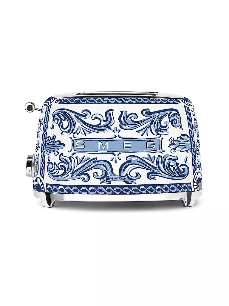 SMEG | Tostadora de 2 rebanadas Dolce & Gabbana TSF01DGBEU Blu Mediterraeo | 