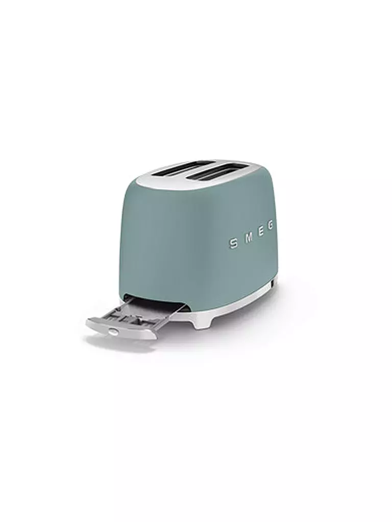 SMEG | Tostadora de 2 rebanadas TSF01EGMEU Verde Esmeralda | 