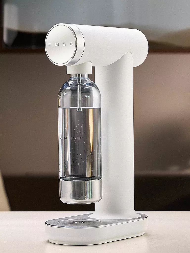 SMEG | Wassersprudler Soda-Stream 1L Weiss/Matt | Blanco