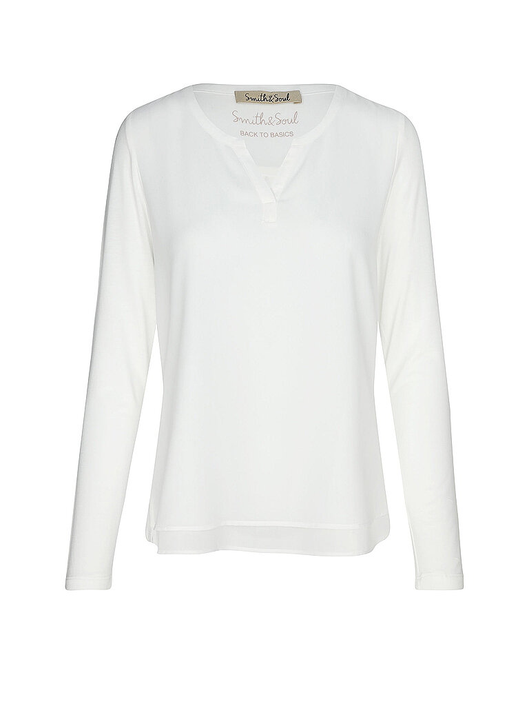 Smith&soul Blusenshirt blanco S