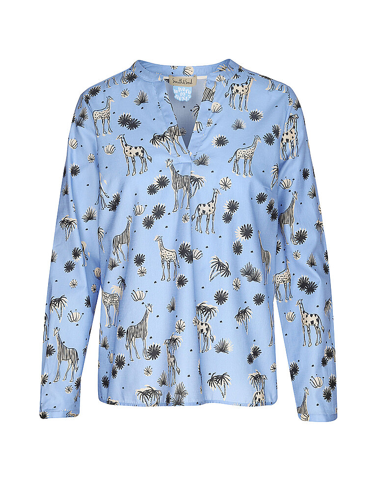 Smith&soul Blusenshirt azul M