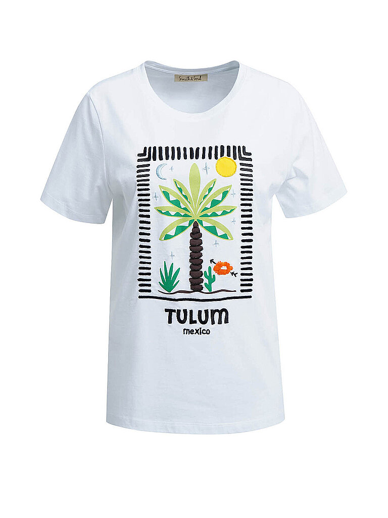 Smith&soul Camiseta blanco XS