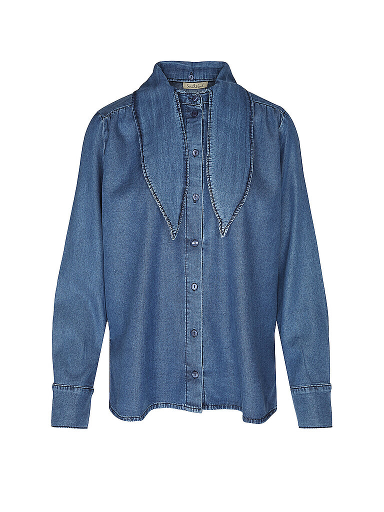 Smith&soul Blusa vaquera azul oscuro