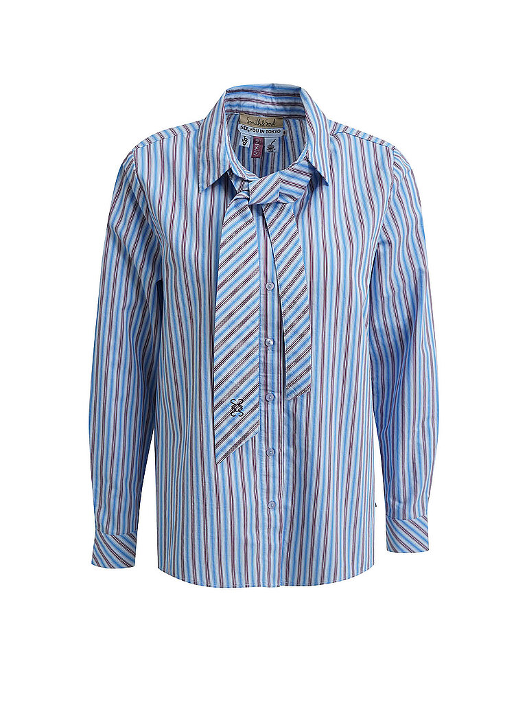 Smith&soul Blusenshirt azul claro