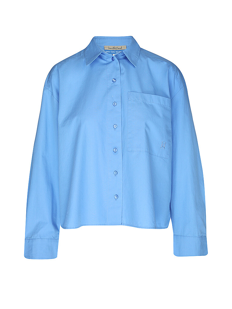 Smith&soul Blusa camisera azul
