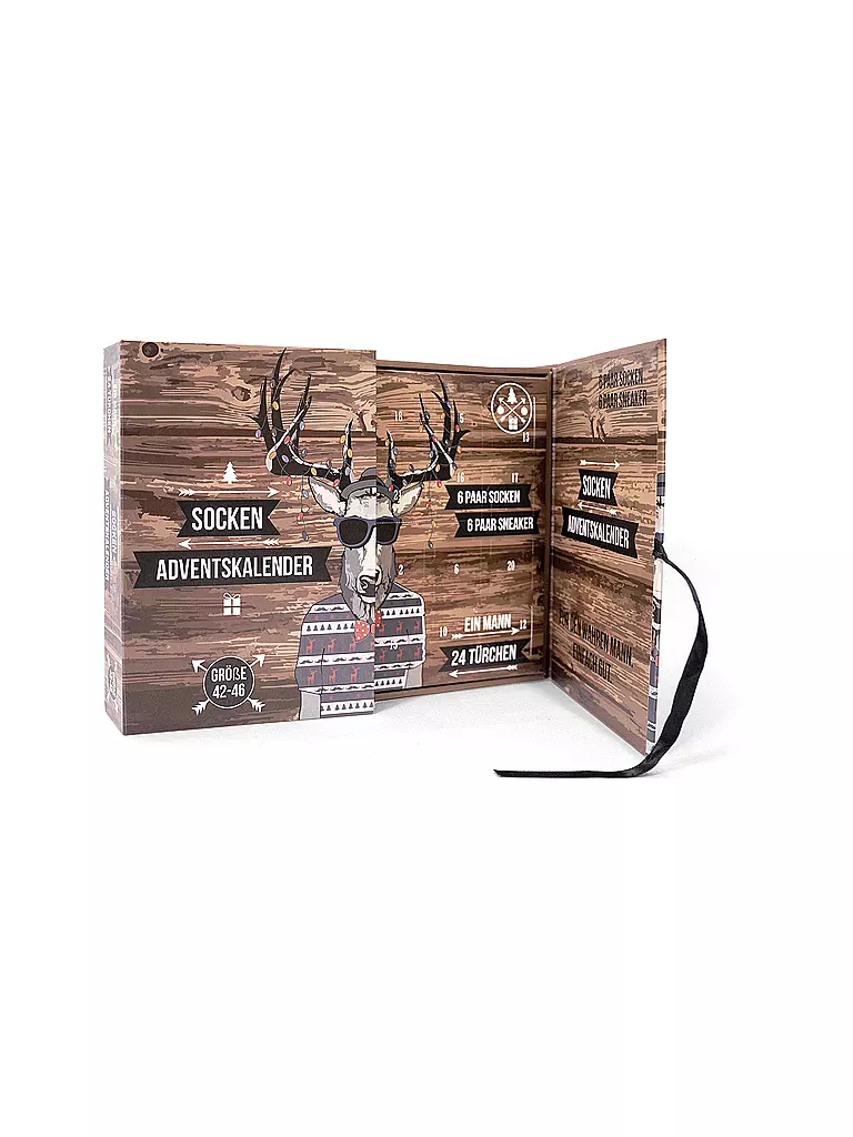 SOCKSWEAR | Calendario de Adviento de calcetines para hombre, multicolor | Multicolor