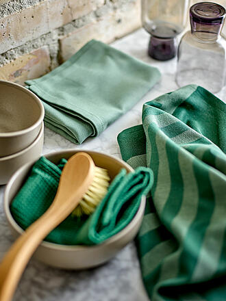 SOEDAHL | Set de paños de cocina 2 piezas REFLECTION Verde pino