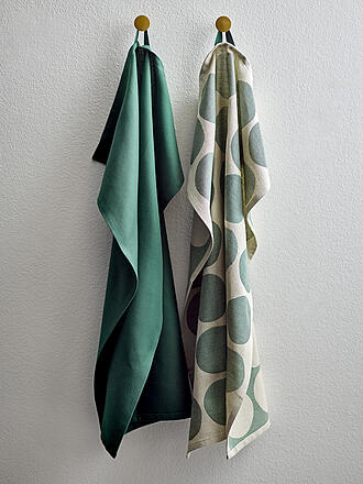 SOEDAHL | Set de paños de cocina 2 piezas BUBBLES Verde pino