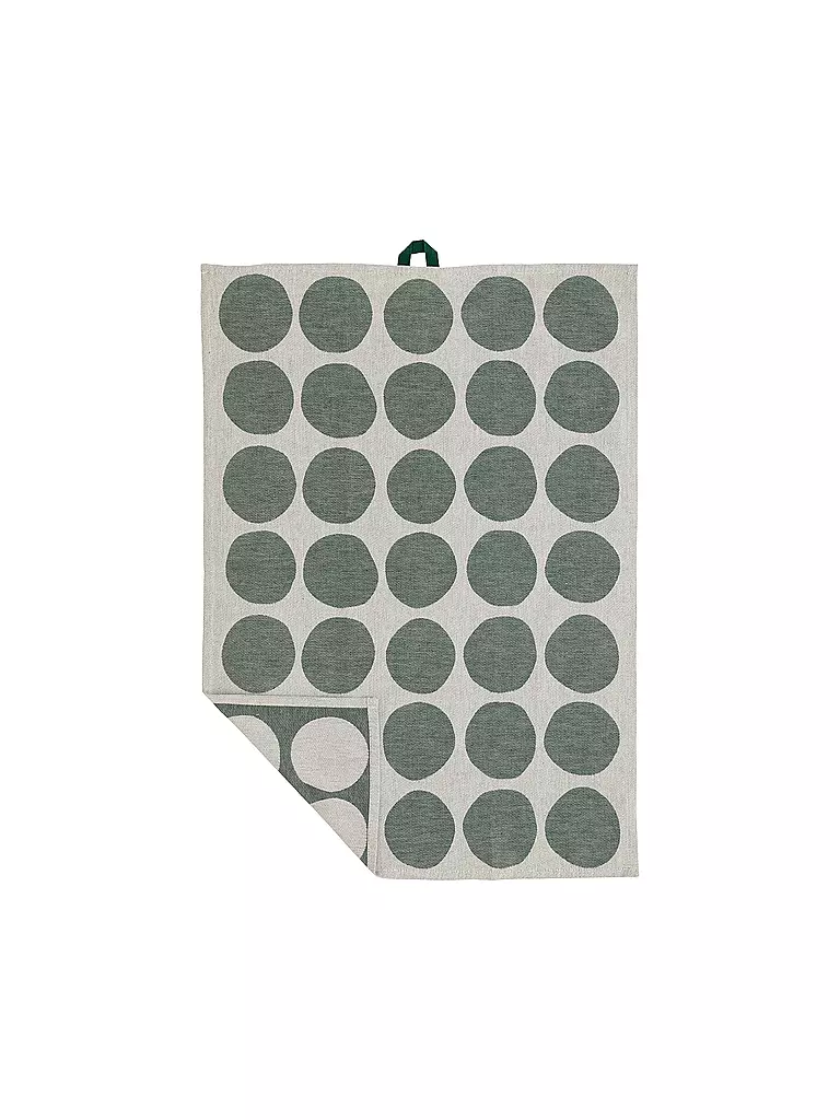 SOEDAHL | Set de paños de cocina 2 piezas BUBBLES Verde pino | 