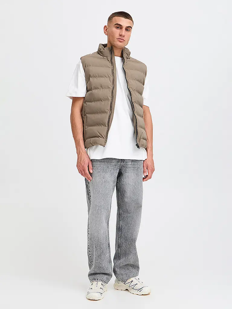 SOLID | Chaleco acolchado MILAS | Gris