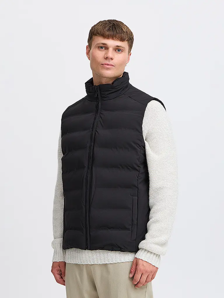 SOLID | Chaleco acolchado MILAS | Negro