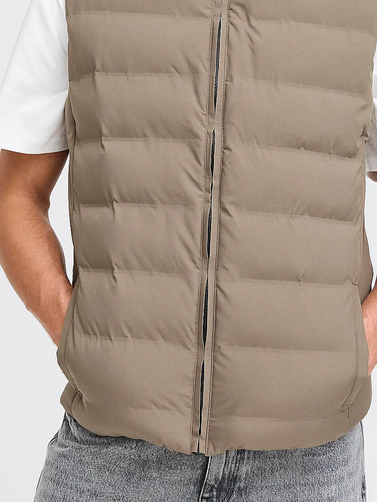 SOLID | Chaleco acolchado MILAS | Gris