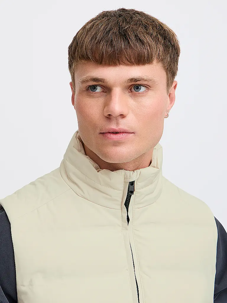 SOLID | Chaleco acolchado MILAS | Beige