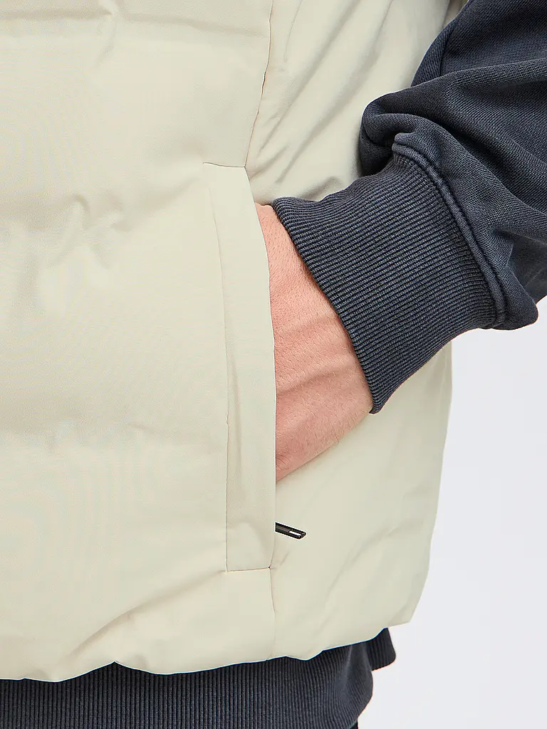 SOLID | Chaleco acolchado MILAS | Beige
