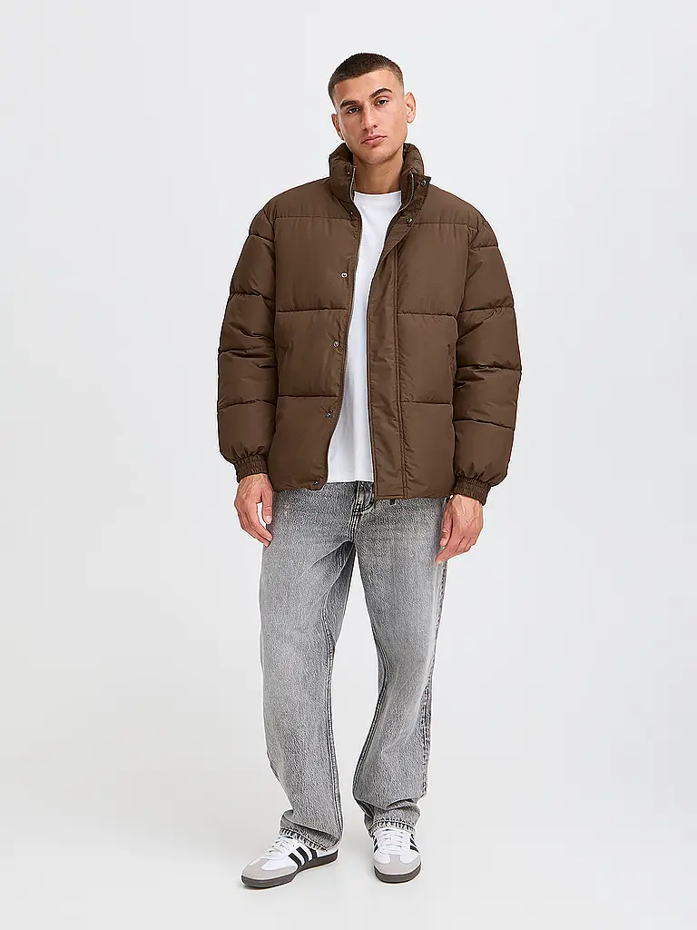SOLID | Chaqueta acolchada | Marrón