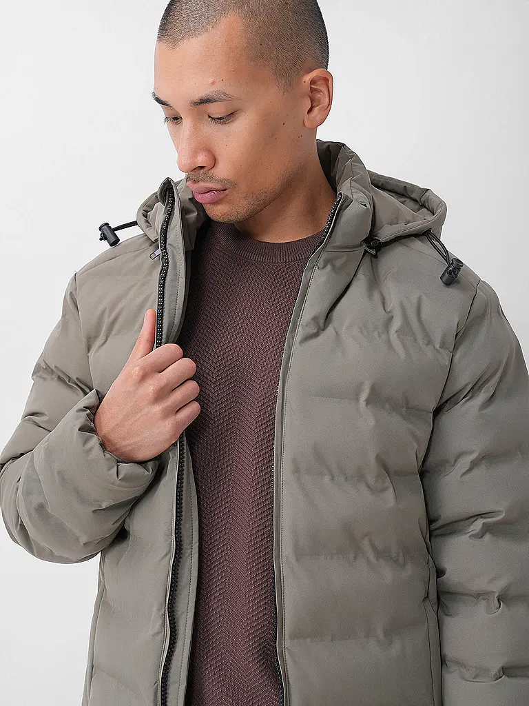 SOLID | Chaqueta acolchada | Gris