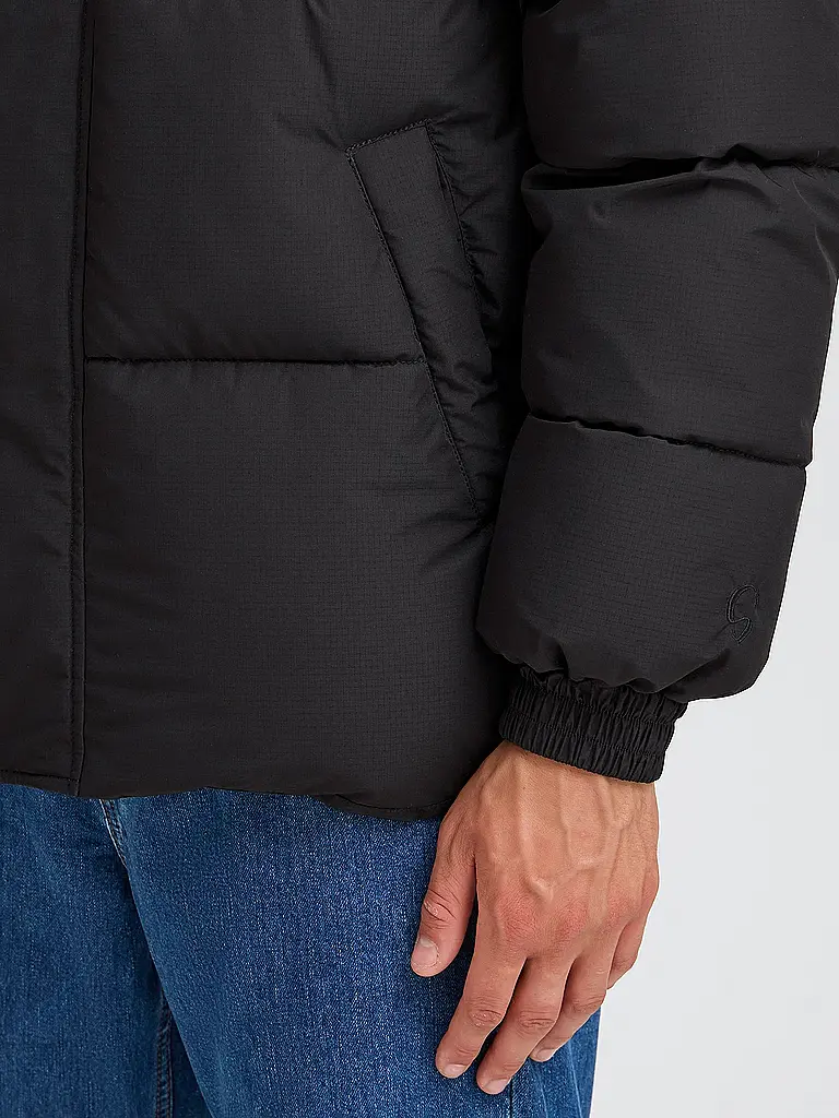 SOLID | Chaqueta acolchada | Negro