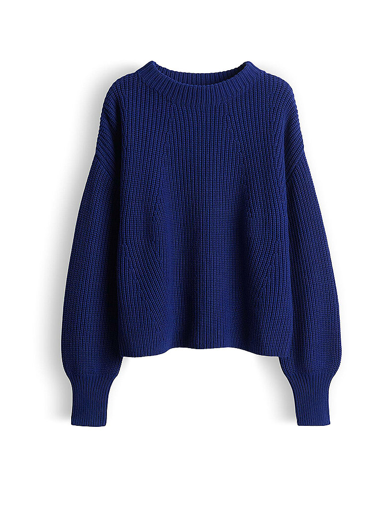 someday Pullover TELLINA TEXTURE azul