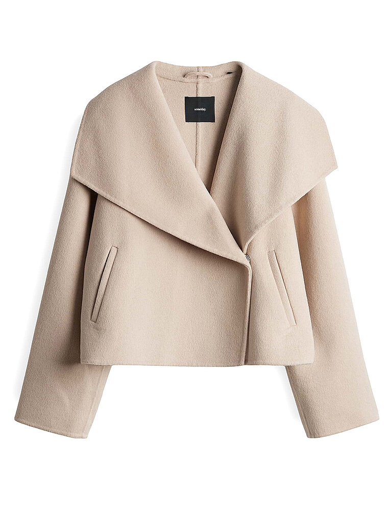 someday Chaqueta de lana NARIA beige