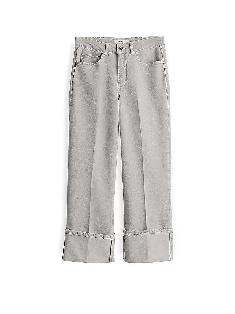 Pantalón 7/8 CORAH TURN UP SLEEK gris claro 34