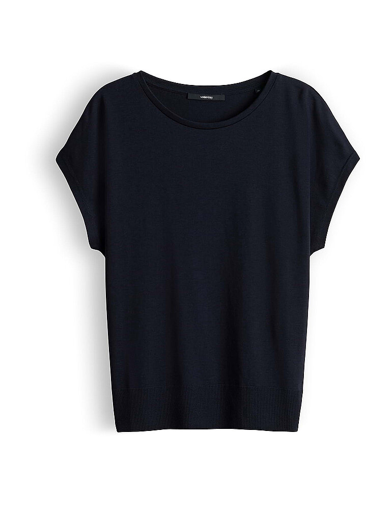Blusenshirt KAJA azul oscuro 38