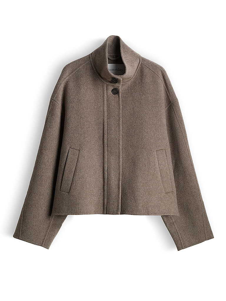 someday Chaqueta de lana VARIELLE gris claro