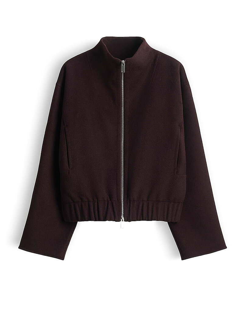 someday Overshirt NOELI rojo oscuro