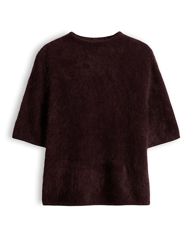 someday Jersey de cachemira TAMIA rojo oscuro