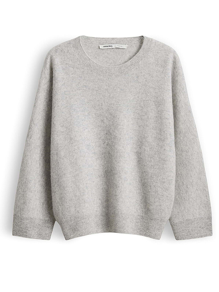 someday Jersey de cachemira TWILLA gris claro