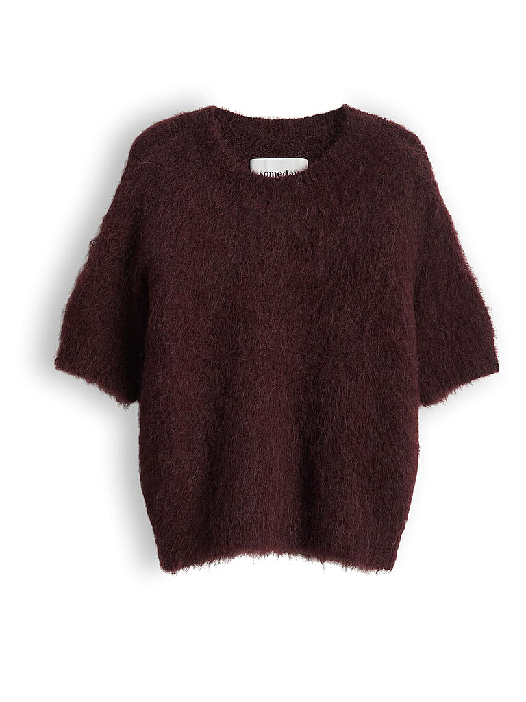 someday Pullover TIRINA rojo oscuro