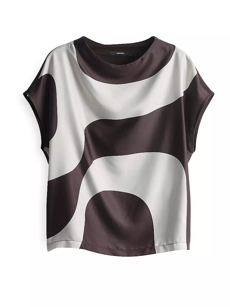 SOMEDAY | Blusenshirt KESORA | Marrón
