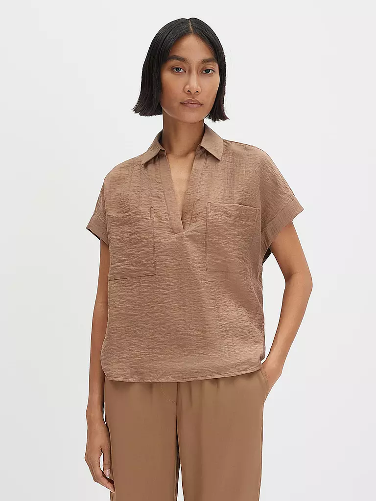 SOMEDAY | Blusenshirt ZLEANA | Marrón
