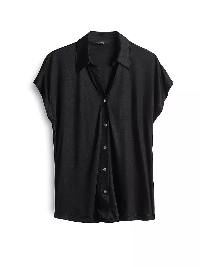 SOMEDAY | Blusenshirt | Negro